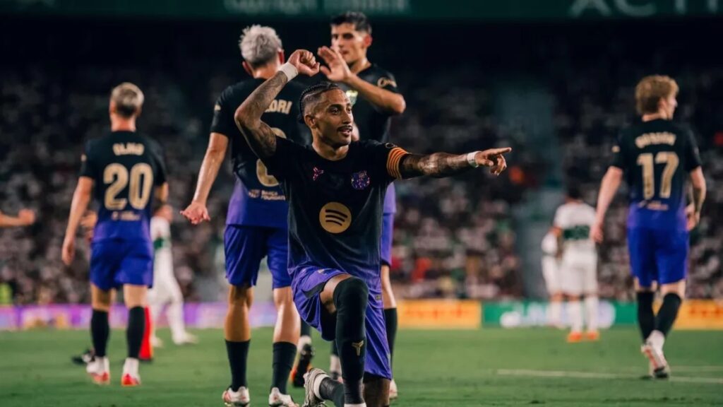 Barcelona arranca La Liga con una goleada ante el Elche