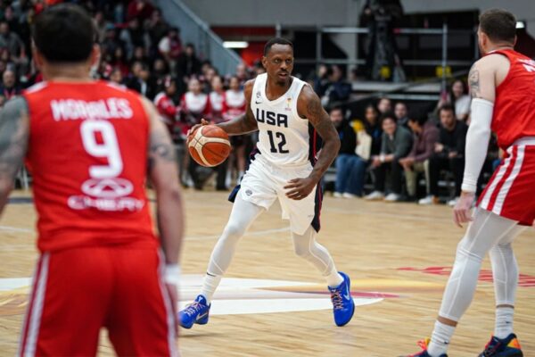 Chile luchó, pero no pudo ante Estados Unidos en las Clasificatorias al Mundial de Básquetbol