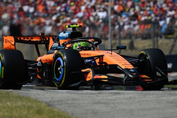 Norris se queda con la pole y Russell gana la Sprint en un intenso sábado en Zandvoort