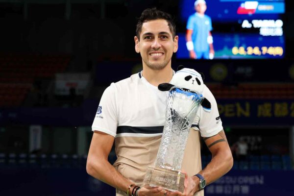 Alejandro Tabilo ya tiene rival para iniciar la defensa del título en Chengdu