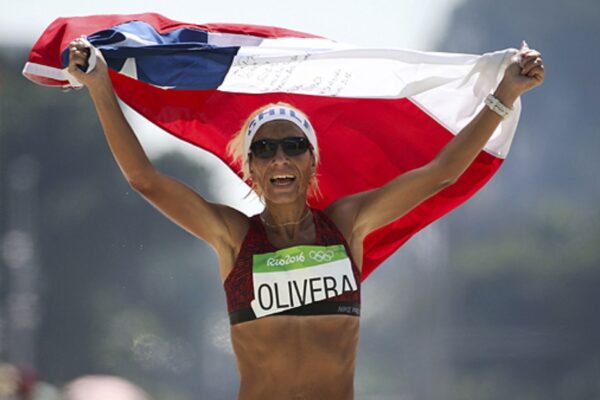 Érika Olivera, la maratón de toda una vida