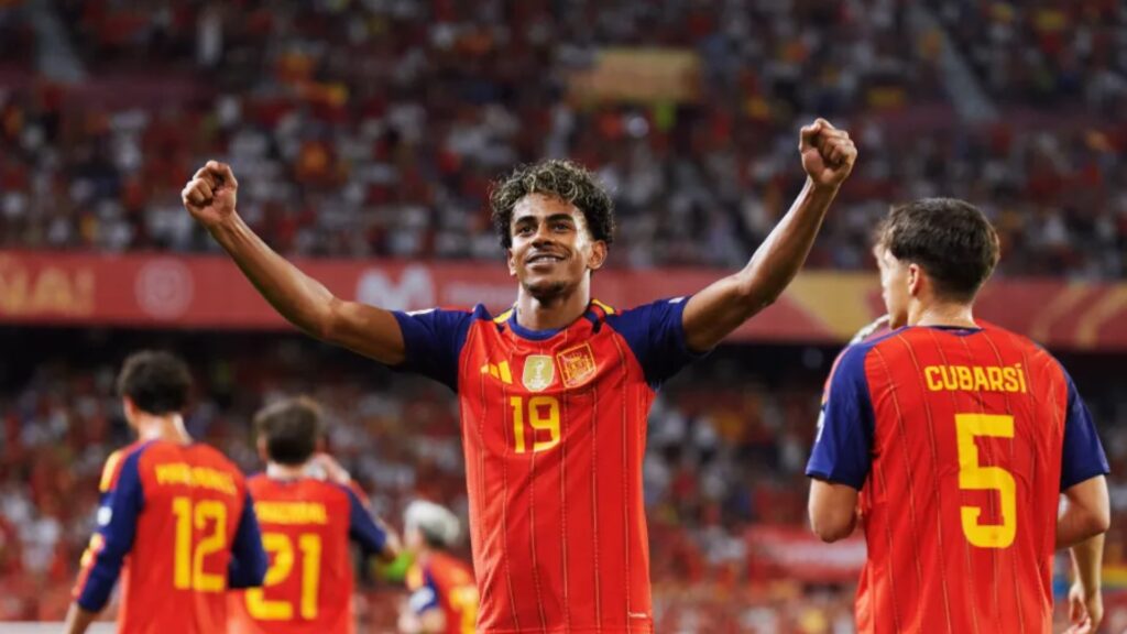 España golea a Croacia con un Lamine Yamal imparable en la Nations League