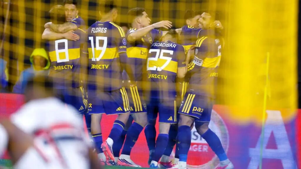 Boca Juniors derrotó a São Paulo y sacó ventaja en la Copa Sudamericana