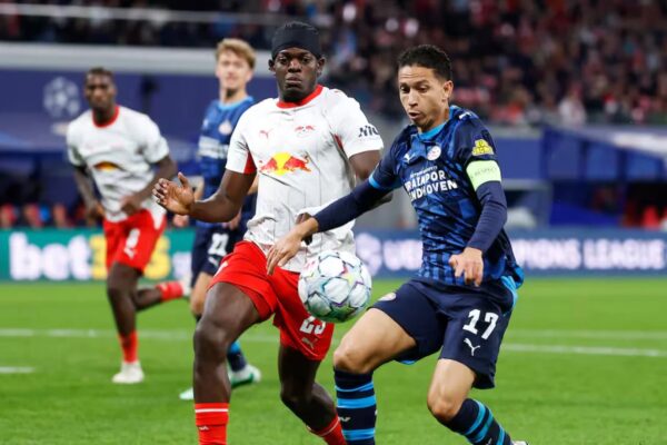 PSV cayó ante RB Leipzig y sigue sin ganar en la Champions League