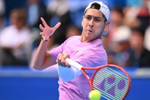Alejandro Tabilo luchó hasta el final pero se despidió del ATP 500 de Tokio